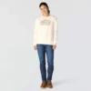 Sawyer-sweatshirts med rund hals og grafisk motiv til kvinder til Mors Dag