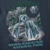 Shenandoah National Park-skjorte med grafisk motiv til mænd