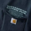 Shenandoah National Park-skjorte med grafisk motiv til mænd