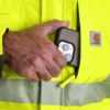 Sherwood høj synlighed klasse 3 isoleret regnjakke til mænd: Rain Defender-jakke