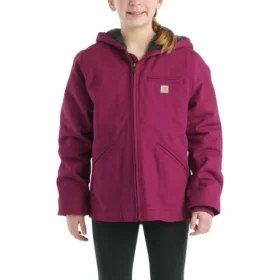 Sierra-jakke med sherpa-for til piger (børn/unge)