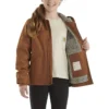 Sierra-jakke med sherpa-for til piger (børn/unge)