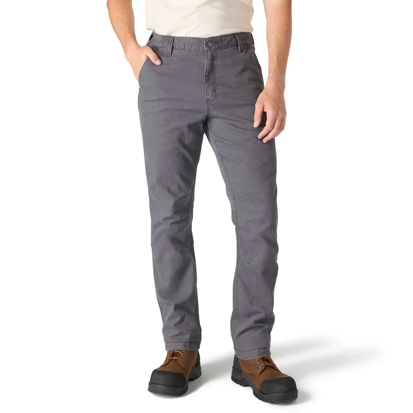 Slim-fit, koniske Rigby-arbejdsbukser i canvas for mænd