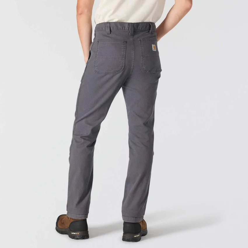 Slim-fit, koniske Rigby-arbejdsbukser i canvas for mænd