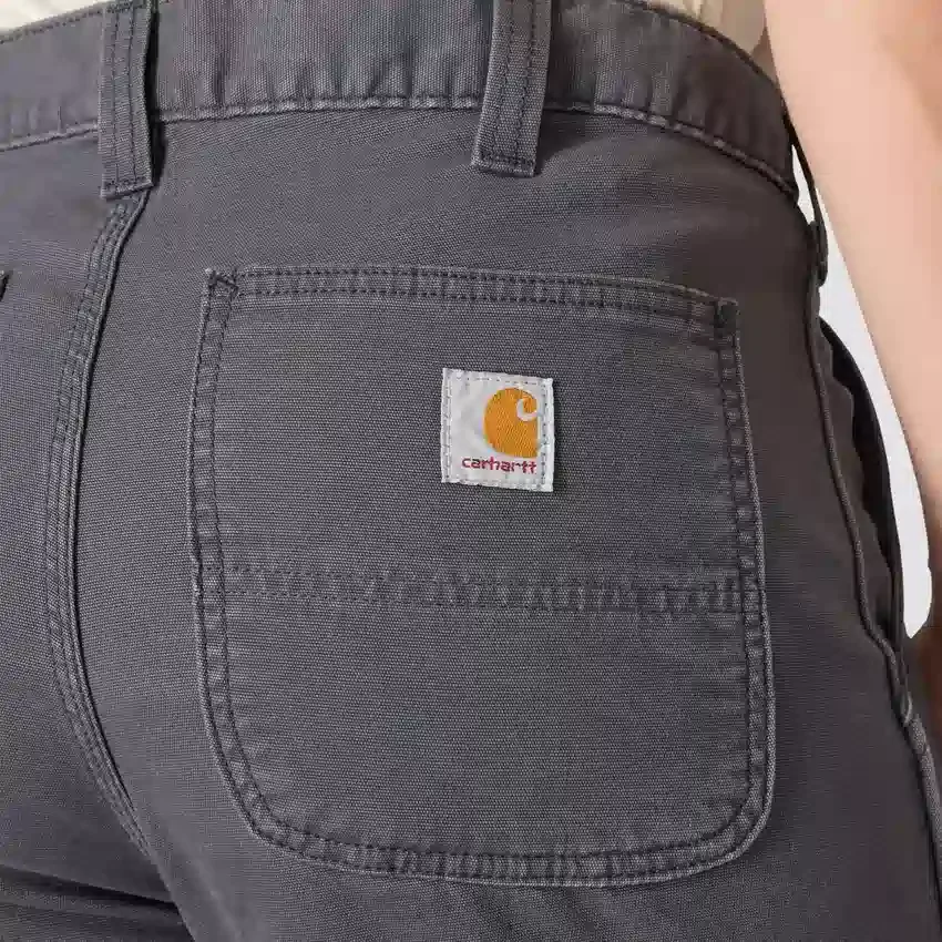 Slim-fit, koniske Rigby-arbejdsbukser i canvas for mænd