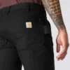 Slim-fit, koniske, Rugged Flex-arbejdsbukser med dobbeltforstærkede knæ til mænd