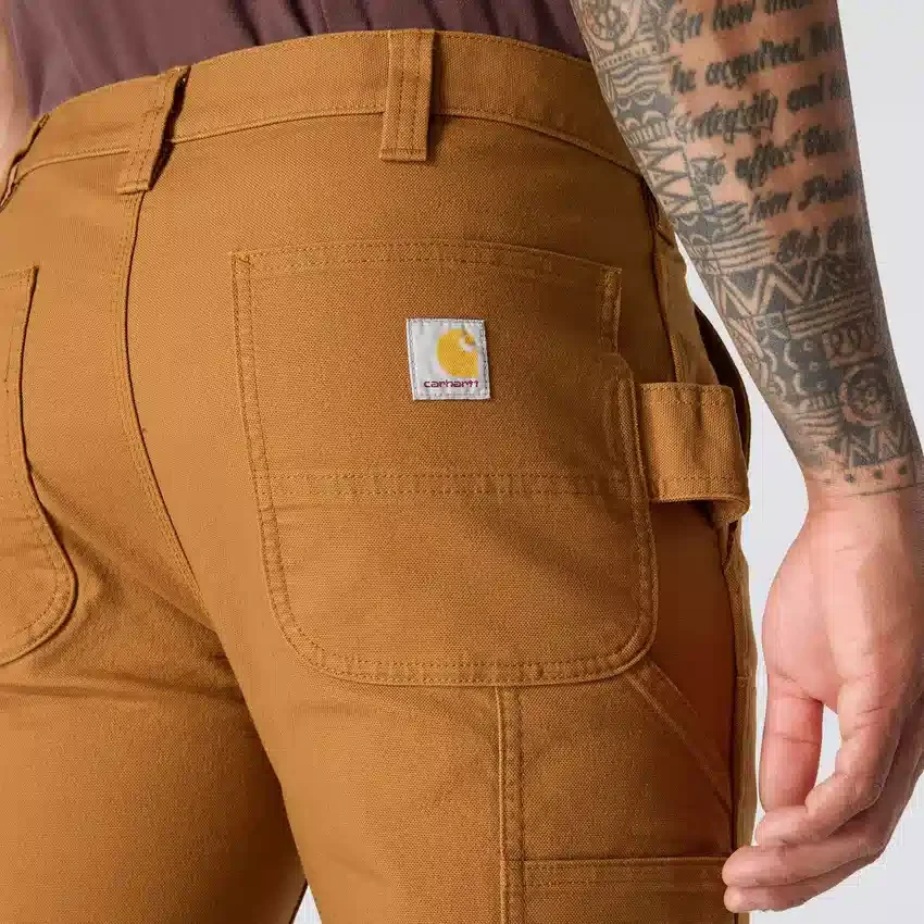 Slim-fit, koniske, Rugged Flex-arbejdsbukser med dobbeltforstærkede knæ til mænd