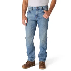 Slim Straight Rugged Flex-arbejdsjeans til mænd