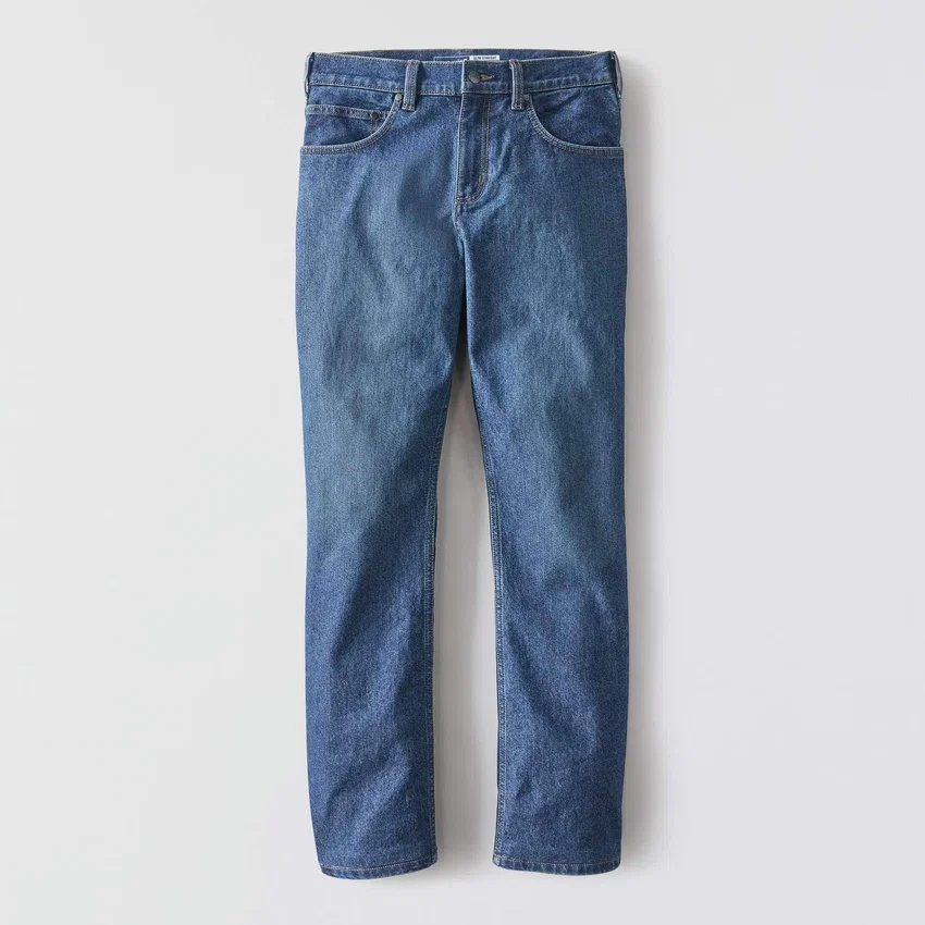 Slim Straight Rugged Flex-arbejdsjeans til mænd