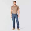Slim Straight Rugged Flex-arbejdsjeans til mænd