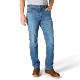 Slim Tapered Rugged Flex-arbejdsjeans til mænd