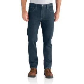 Slim Tapered Rugged Flex-arbejdsjeans til mænd