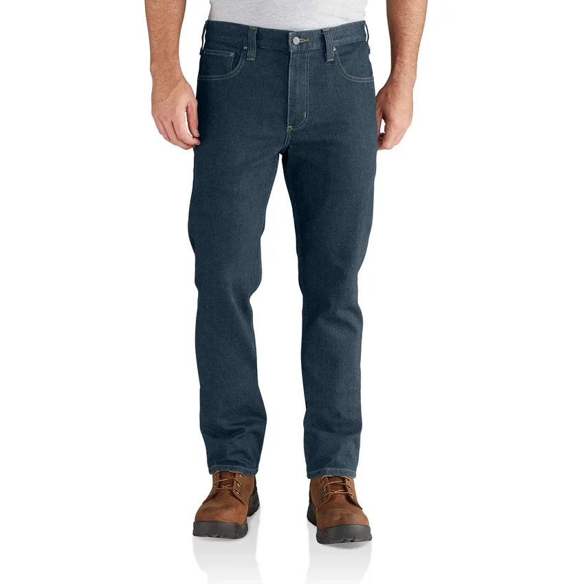 Slim Tapered Rugged Flex-arbejdsjeans til mænd