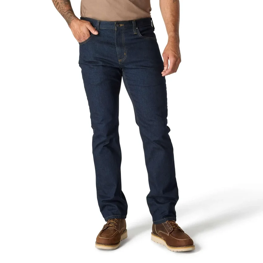 Slim Tapered Rugged Flex-arbejdsjeans til mænd
