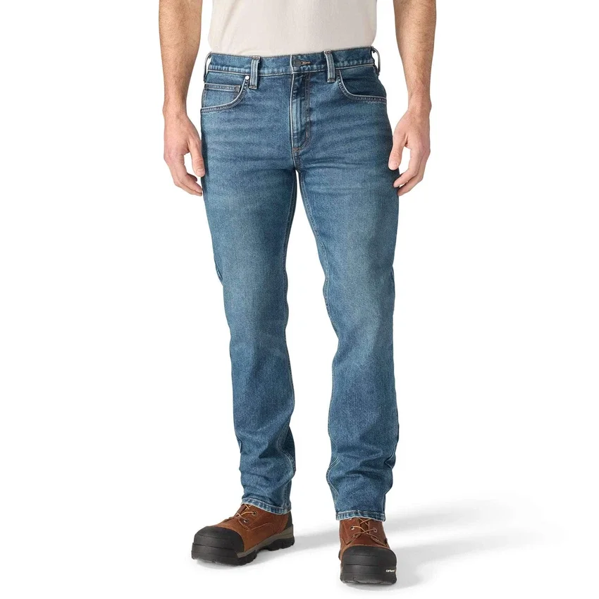 Slim Tapered Rugged Flex-arbejdsjeans til mænd
