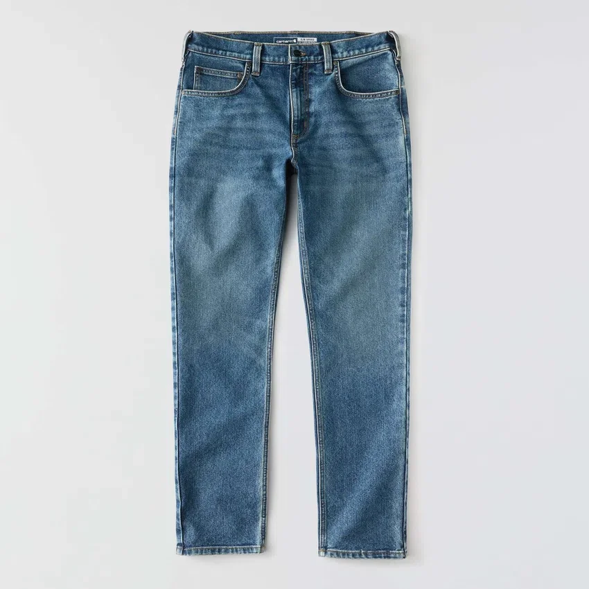 Slim Tapered Rugged Flex-arbejdsjeans til mænd