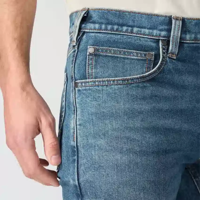 Slim Tapered Rugged Flex-arbejdsjeans til mænd
