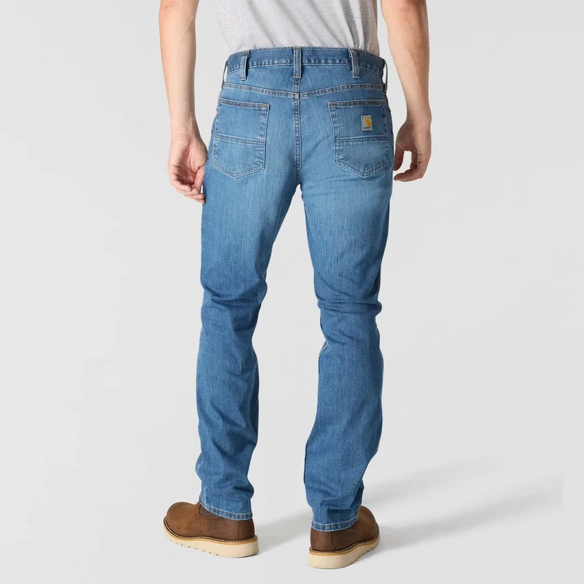Slim Tapered Rugged Flex-arbejdsjeans til mænd