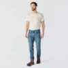 Slim Tapered Rugged Flex-arbejdsjeans til mænd