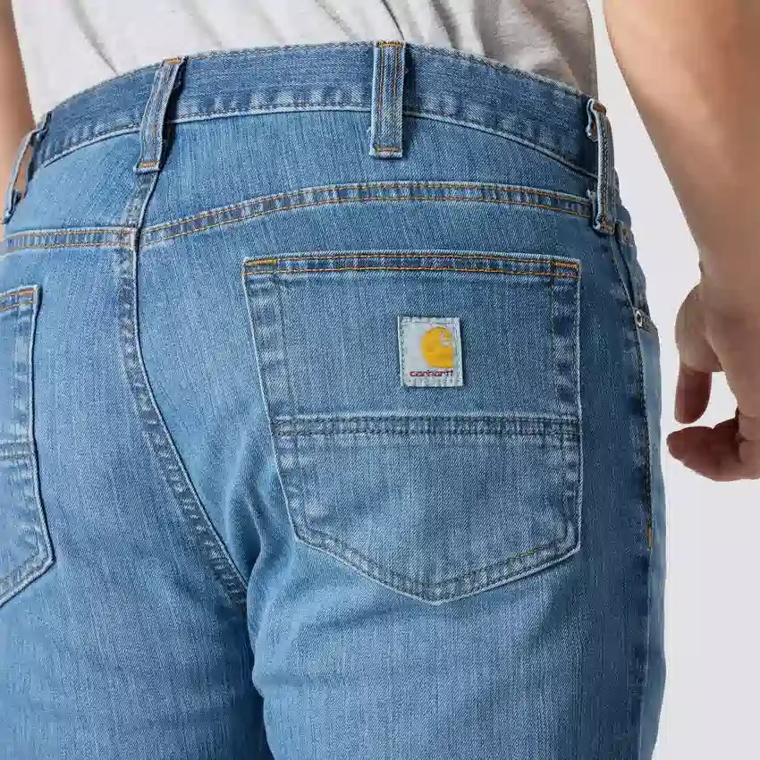 Slim Tapered Rugged Flex-arbejdsjeans til mænd