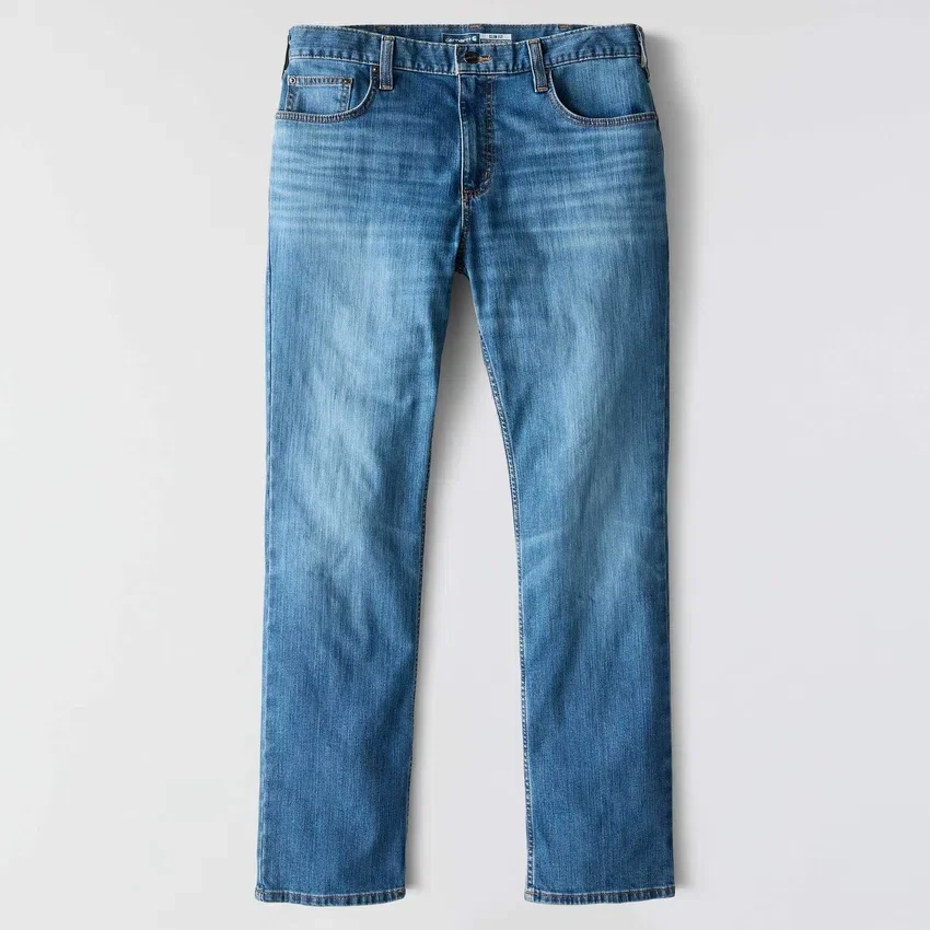 Slim Tapered Rugged Flex-arbejdsjeans til mænd