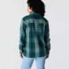 Tencel™ Fiber Series-skjorte i løs pasform med twill-tern til kvinder