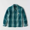 Tencel™ Fiber Series-skjorte i løs pasform med twill-tern til kvinder