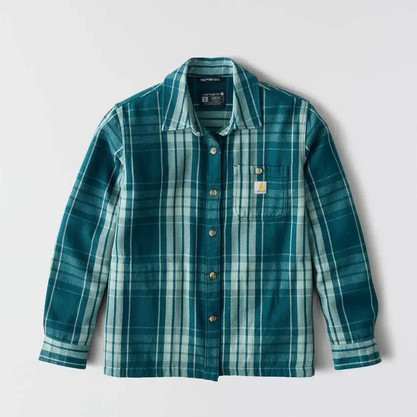Tencel™ Fiber Series-skjorte i løs pasform med twill-tern til kvinder