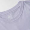 Tencel-skjorte med lomme, løse ærmer og rund hals til kvinder