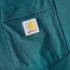 Tencel-skjorte med lomme, løse ærmer og rund hals til kvinder