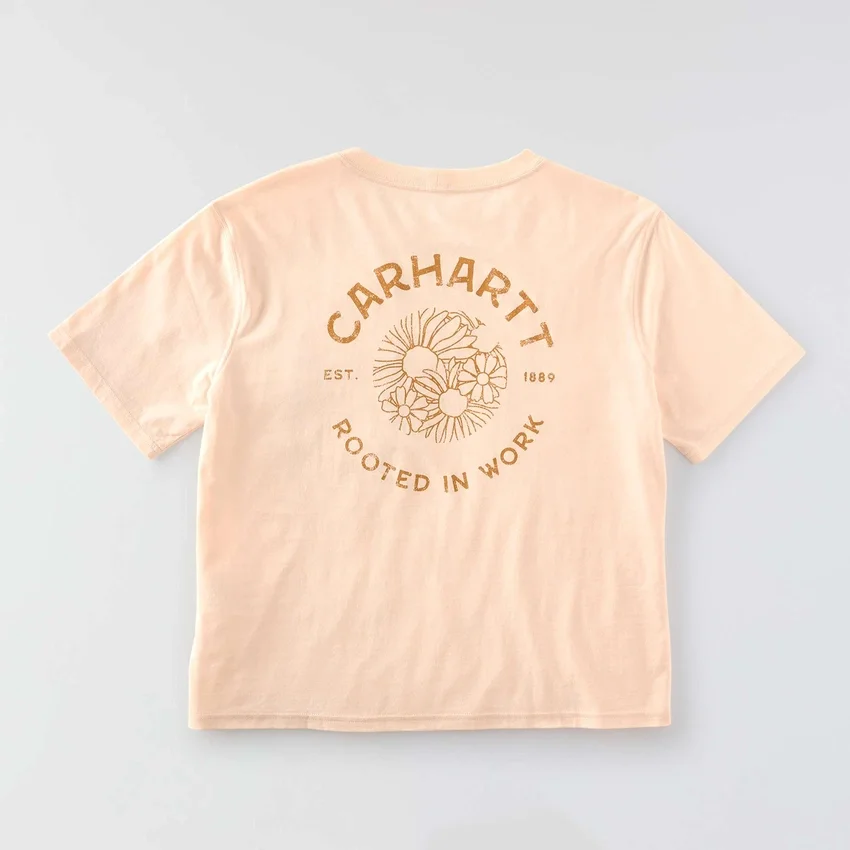 Tencel-skjorte til kvinder med løs pasform, letvægts og blomsterprint