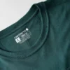 Tencel-skjorte til kvinder med løs pasform, rund hals og lomme