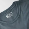 Tencel-skjorte til kvinder med løs pasform, rund hals og lomme