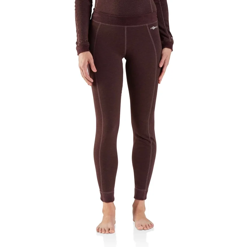Termiske leggings til kvinder – carhartt Force® – Kraftig – Fleece i syntetisk uldblanding