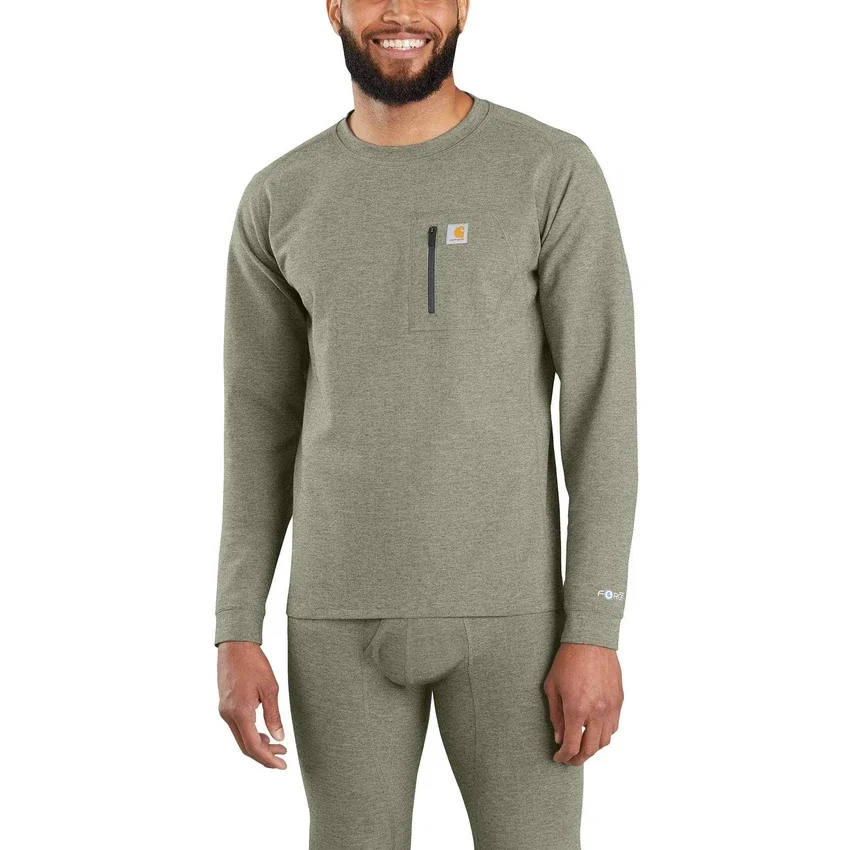 Termotrøje til mænd – Carhartt Force® – Kraftig – Meleret strik