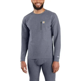 Termotrøje til mænd – Carhartt Force® – Kraftig – Meleret strik