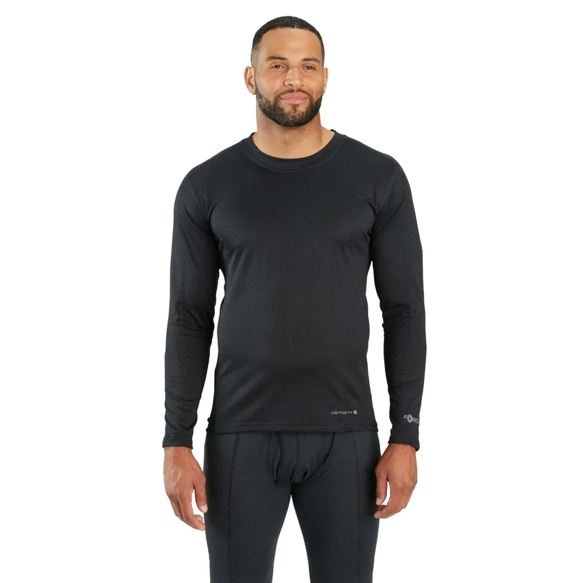 Termotrøje til mænd – carhartt Force® – Letvægts – Stretch Grid