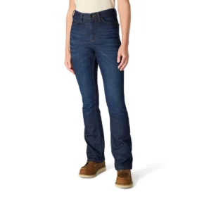 Tiller-jeans med høj talje og bootcut til kvinder