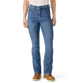 Tiller-jeans med høj talje og bootcut til kvinder