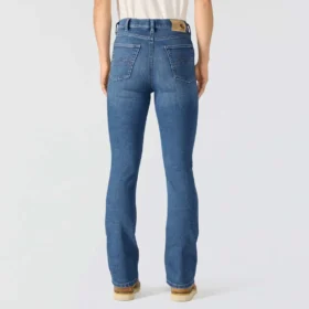 Tiller-jeans med høj talje og bootcut til kvinder