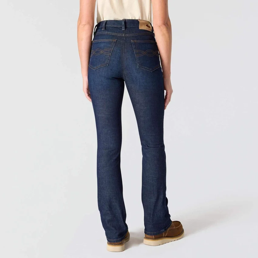 Tiller-jeans med høj talje og bootcut til kvinder