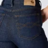 Tiller-jeans med høj talje og bootcut til kvinder