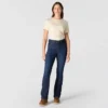 Tiller-jeans med høj talje og bootcut til kvinder