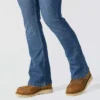 Tiller-jeans med høj talje og bootcut til kvinder