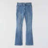 Tiller-jeans med høj talje og bootcut til kvinder