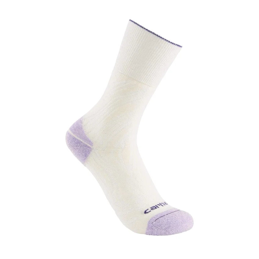 Twin Knit Midweight Topo Short Crew-strømpe til kvinder