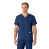 Unisex Force Essentials V-hals 6-lommet scrub-bluse