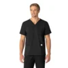 Unisex Force Essentials V-hals 6-lommet scrub-bluse