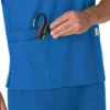 Unisex Force Essentials V-hals 6-lommet scrub-bluse