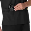 Unisex Force Essentials V-hals 6-lommet scrub-bluse